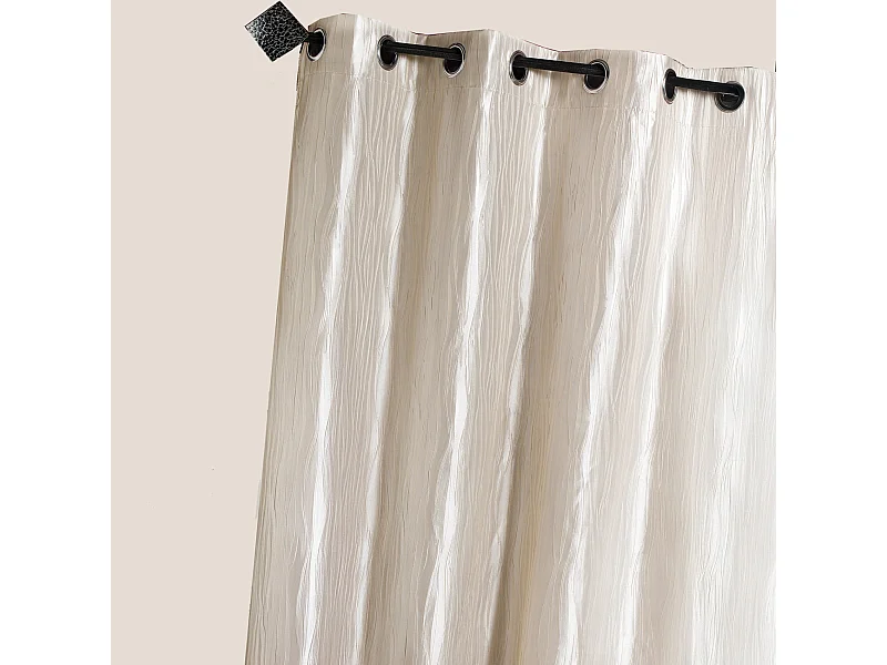 Cortina en Tafetán Arrugado