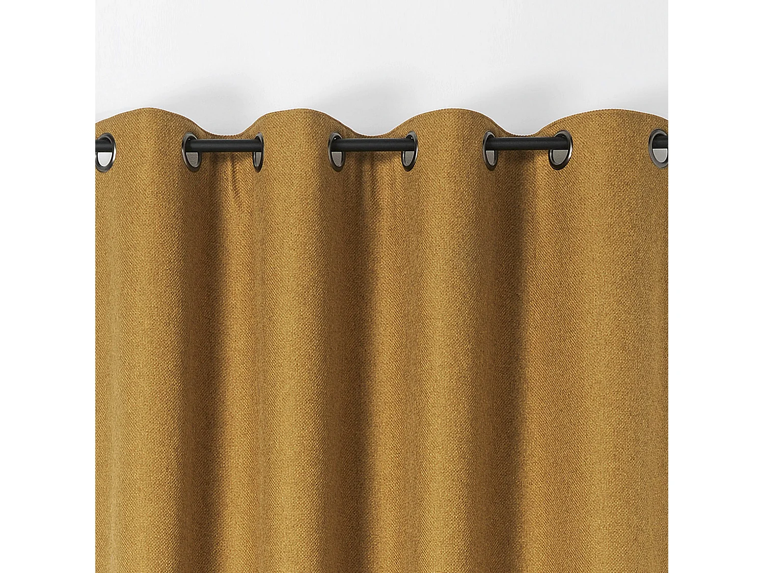 Cortina opaca e aislante Boreal 140x260 cm - Poliéster - Lavable en lavadora - Lista para colgar