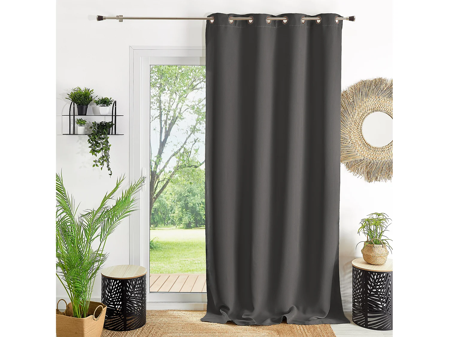 Verdunklungsvorhang 80%ig 140 x 260 cm