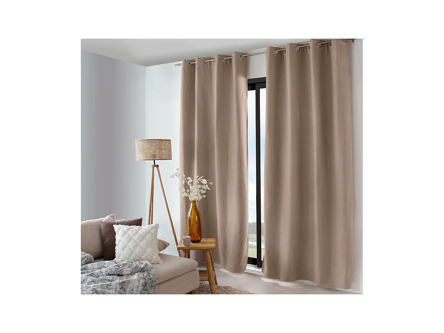 Rideau thermique NORDICA 135 x240 cm  - Enjoy Home