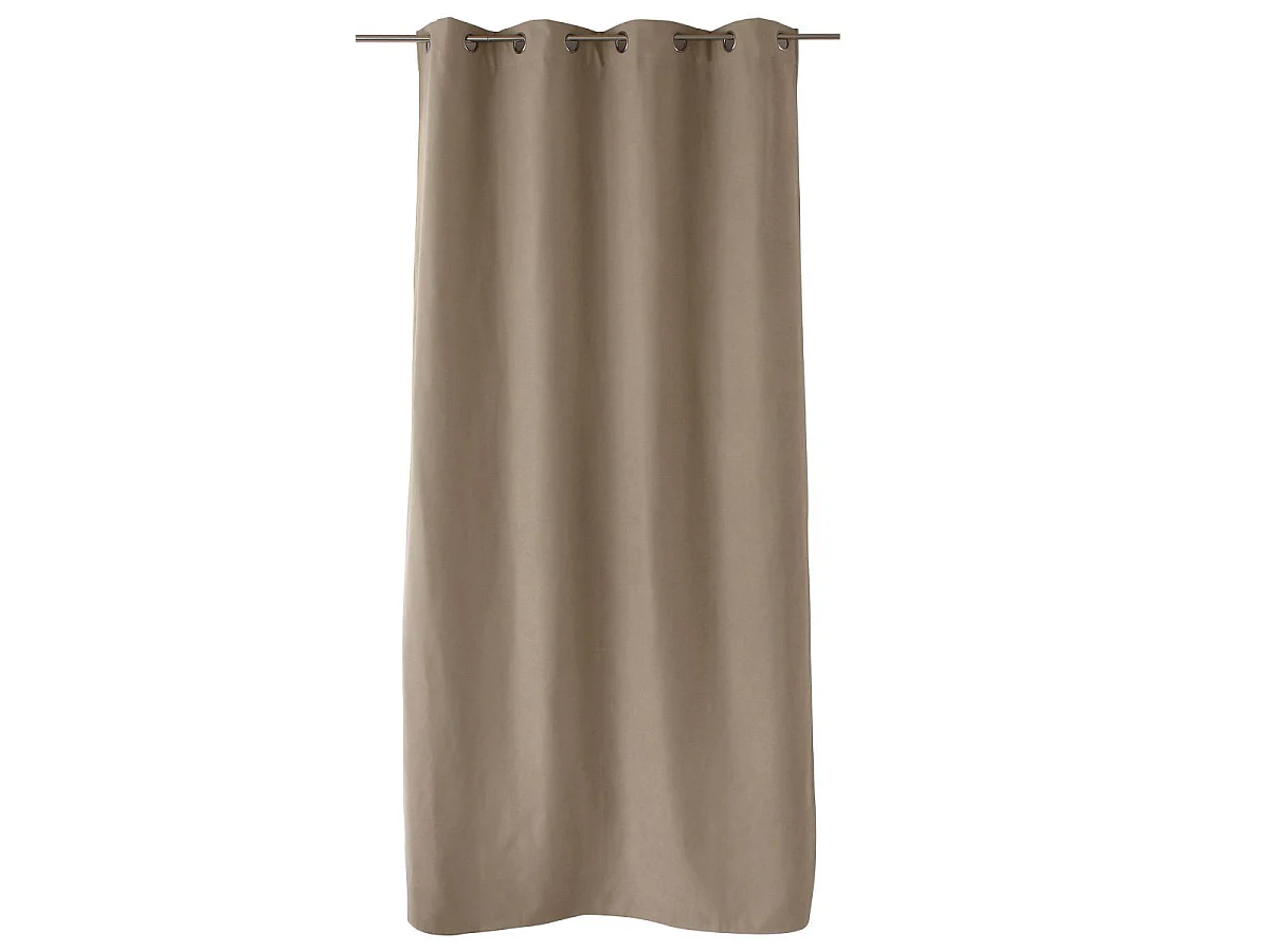 Rideau Thermique Occultant "Nordica" 135x240cm Naturel