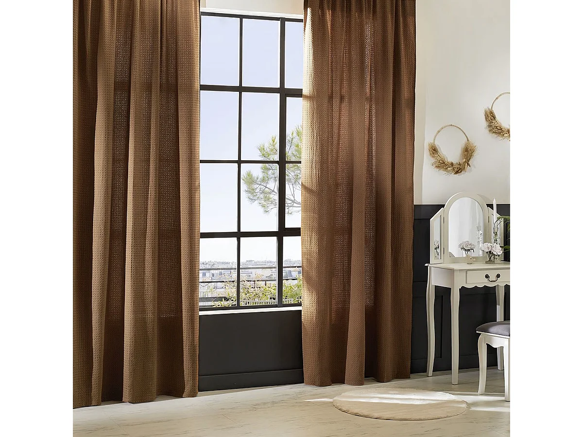 Cortina panal de abeja 130 x 260 cm