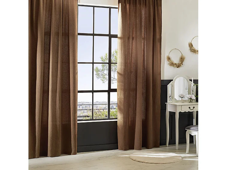 Cortina panal de abeja 130 x 260 cm