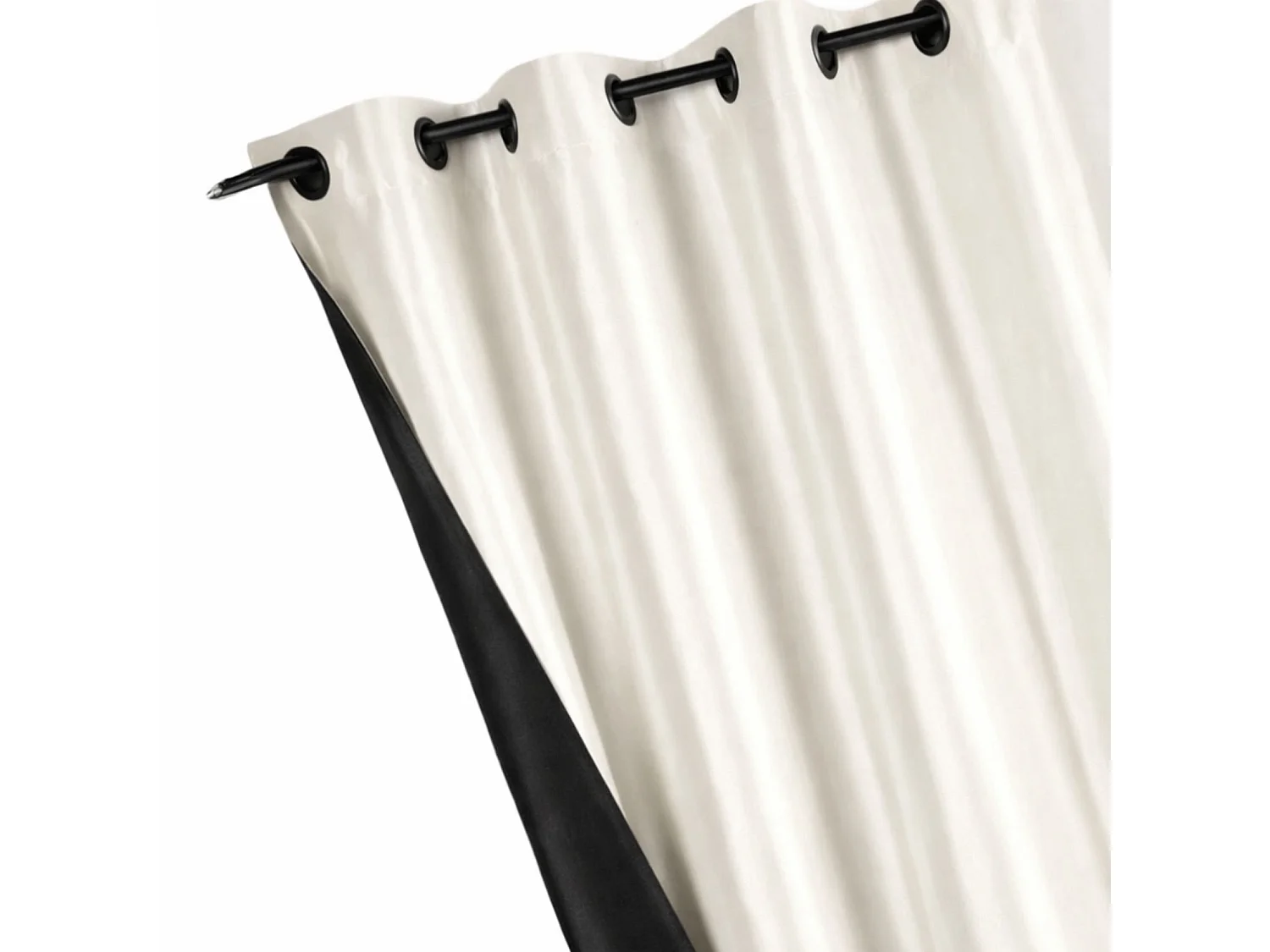 Wendevorhang aus Taft 140 x 260 cm