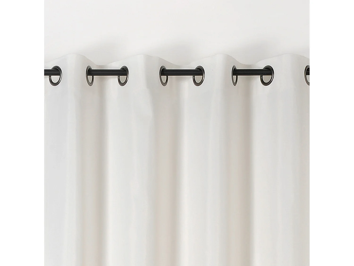 Rideau ignifugé en toile demi natté non feu M1