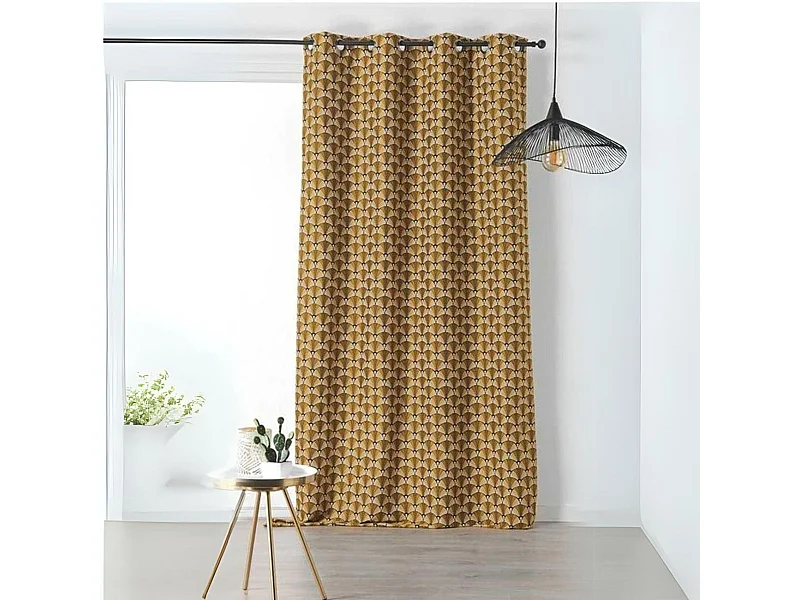 Cortina de mobiliario estilo años 30 135 x 240 cm