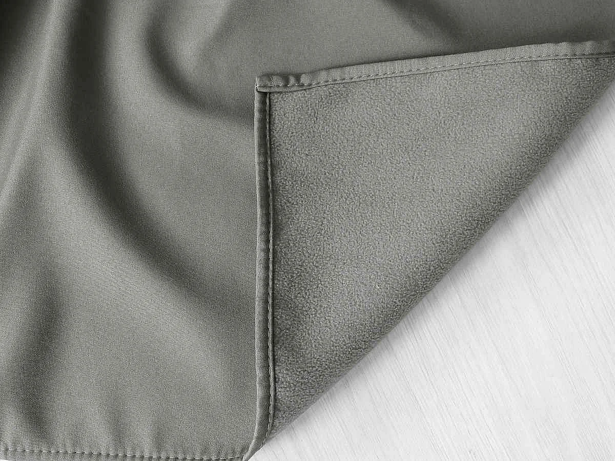 Rideau Thermique Occultant "Glacier" 135x180cm Gris Clair