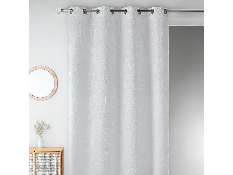 Rideau en jacquard fantaisie