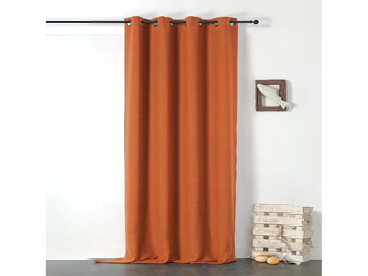 Cortina de 100% lino Libeccio