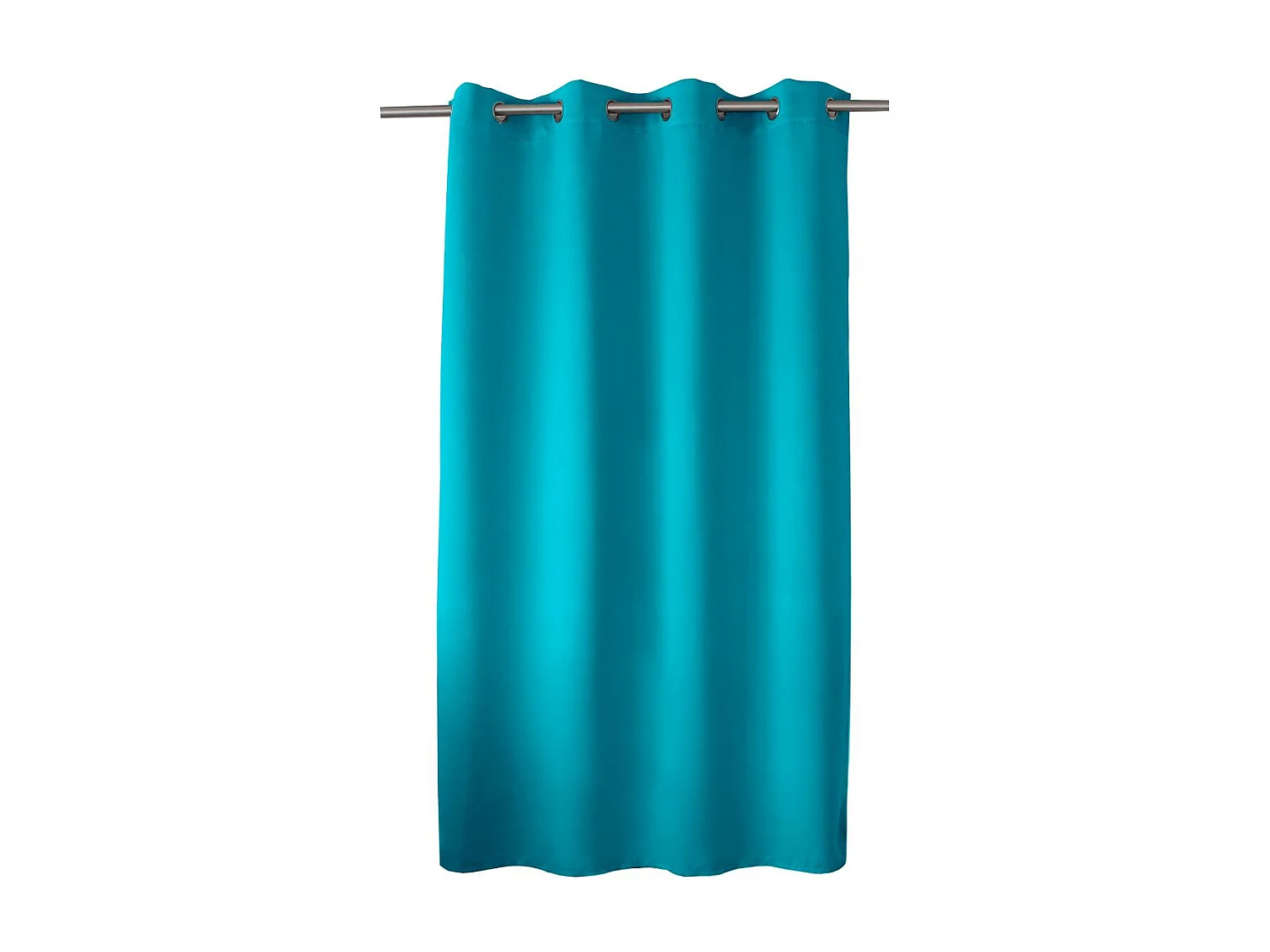 Einfarbiger Verdunkelungsvorhang mit 8 Ösen 140 x 180 cm