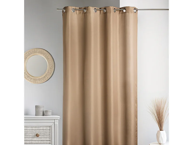 Rideau d'Ameublement en Bachette unie