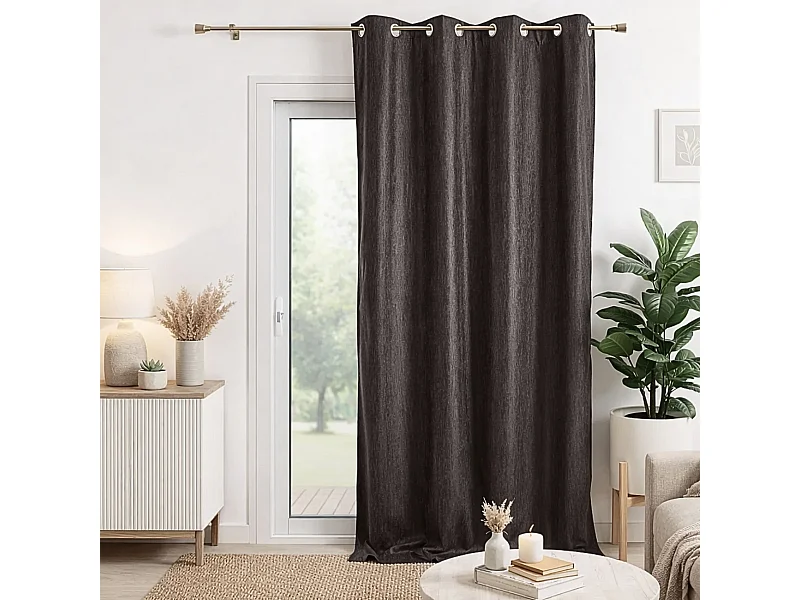 Fertigvorhang einfarbig