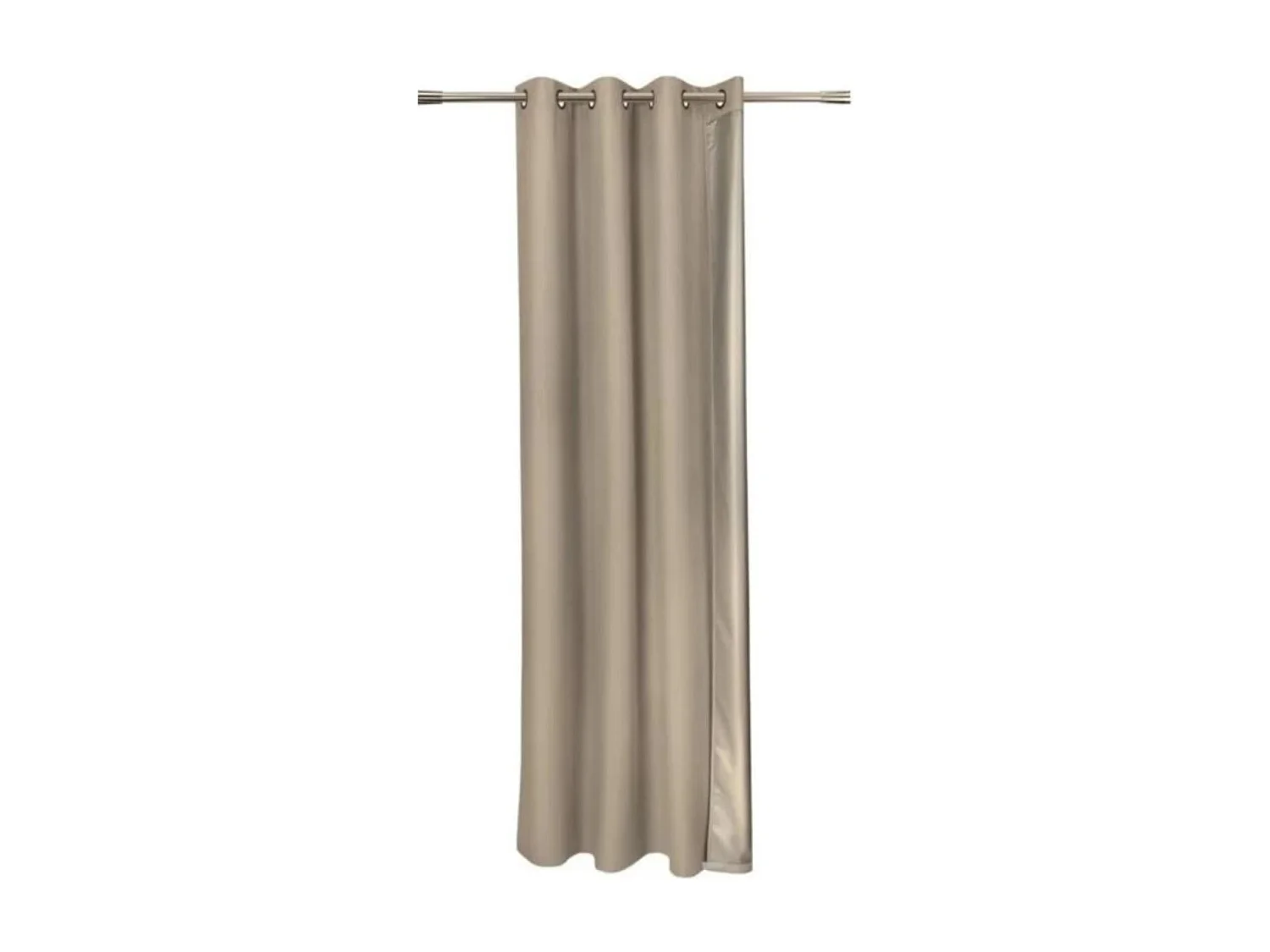 Cortina térmica con ojales y repelente al agua