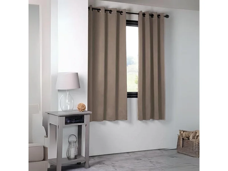 Verdunkelnder einfarbiger Vorhang, 210 g/m² 135 x 180 cm