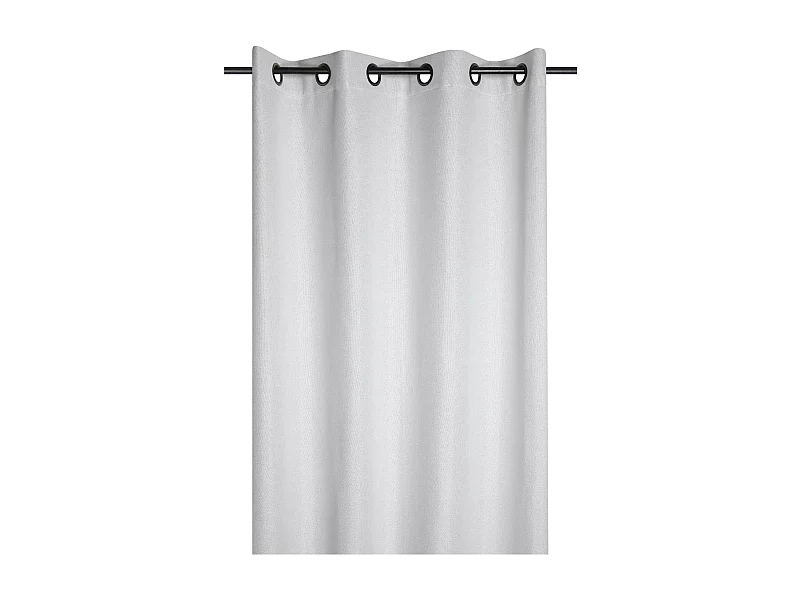 Blickdichter Vorhang mit Tweed-Effekt 140 x 260 cm