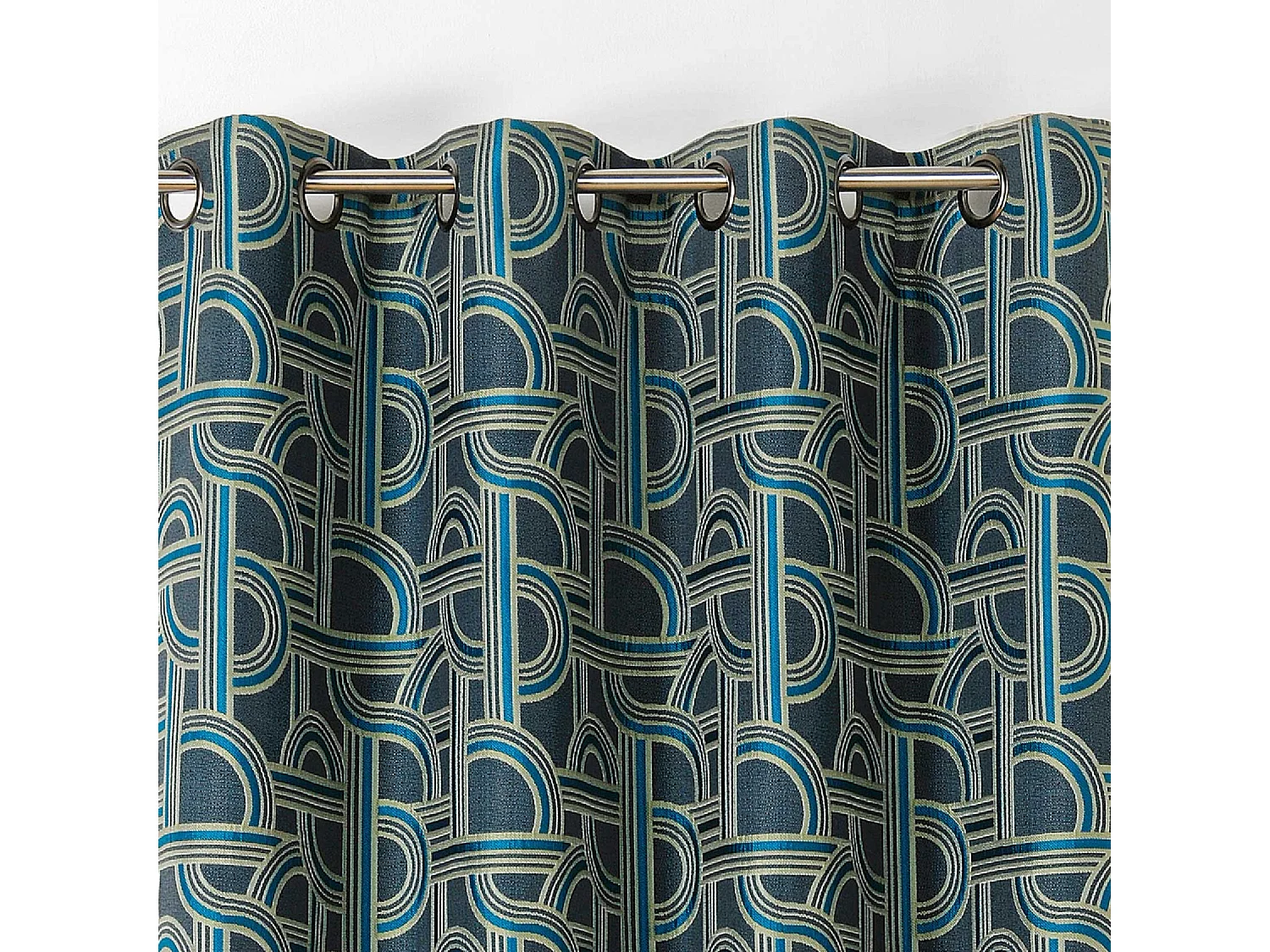 Rideau d'ameublement au style de l'Orient Express