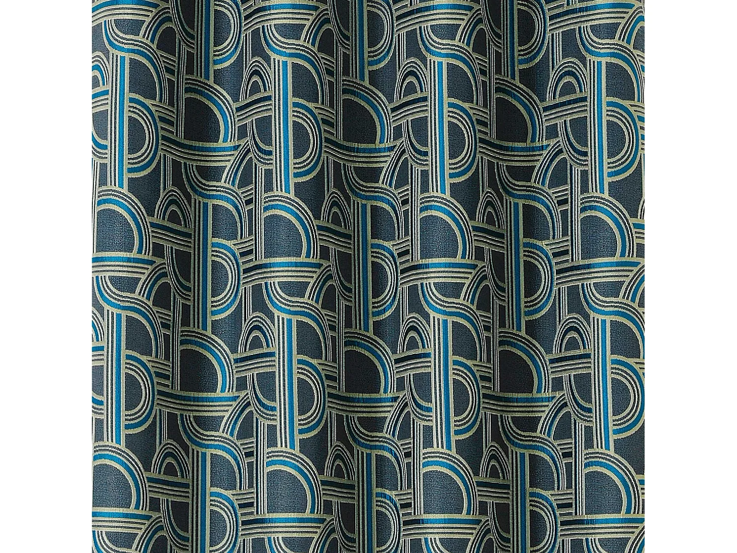 Rideau d'ameublement au style de l'Orient Express