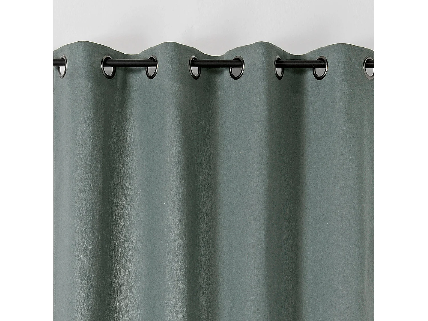 Cortina de algodón y cáñamo