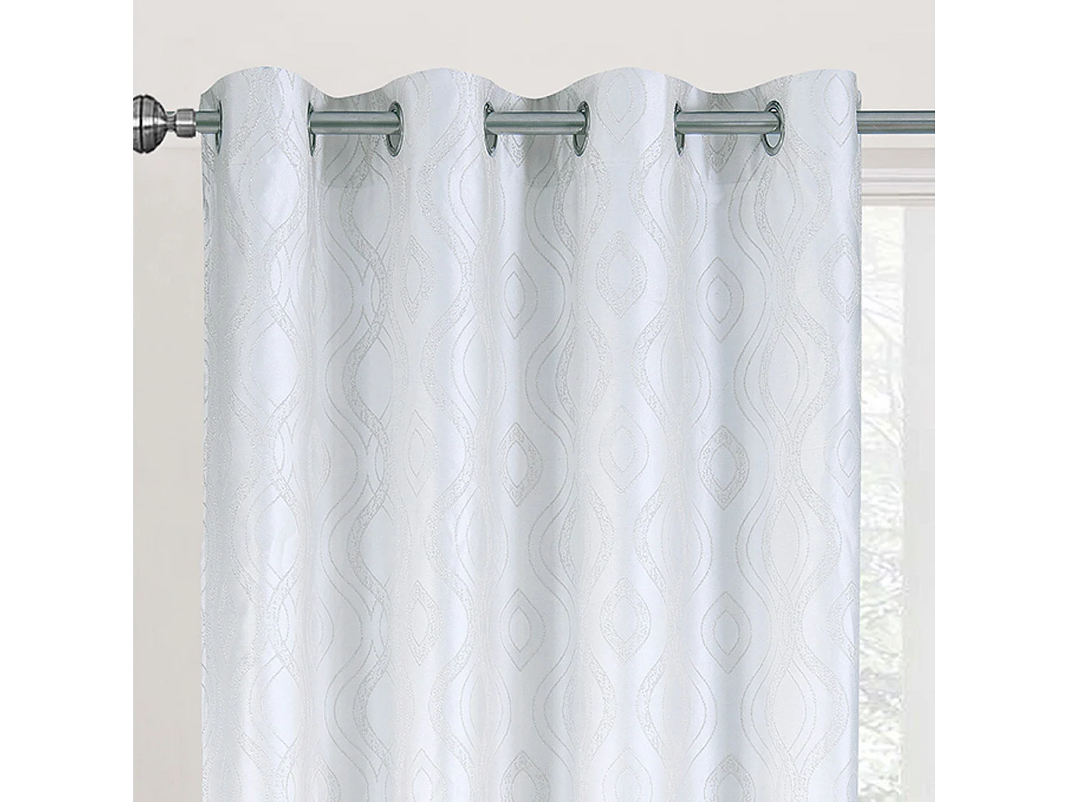 Paire de rideaux obscurcissant à motifs