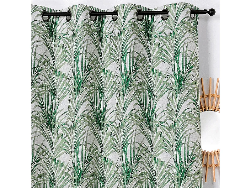Vorhang mit exotischen Drucken 135 x 250 cm