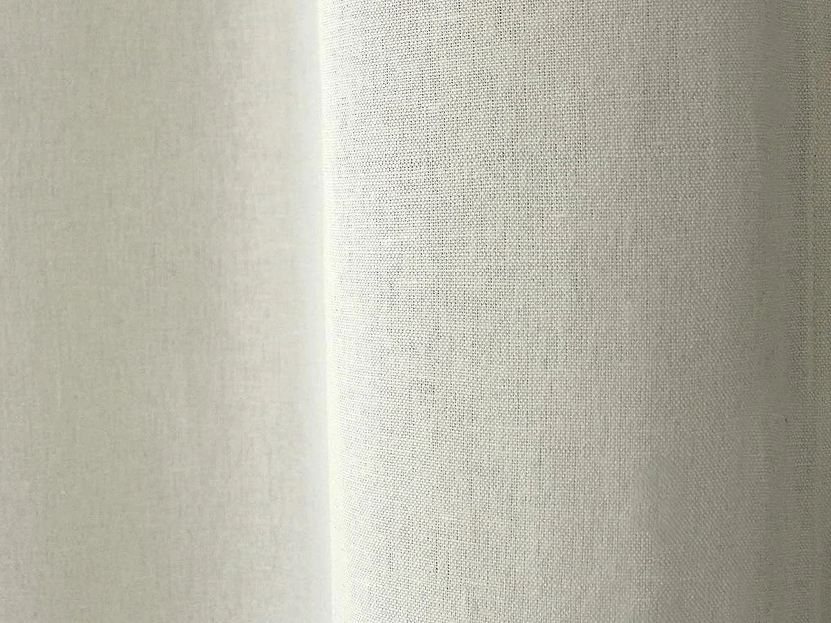 Dekorationsvorhang aus recycelter Baumwolle 135 x 240 cm