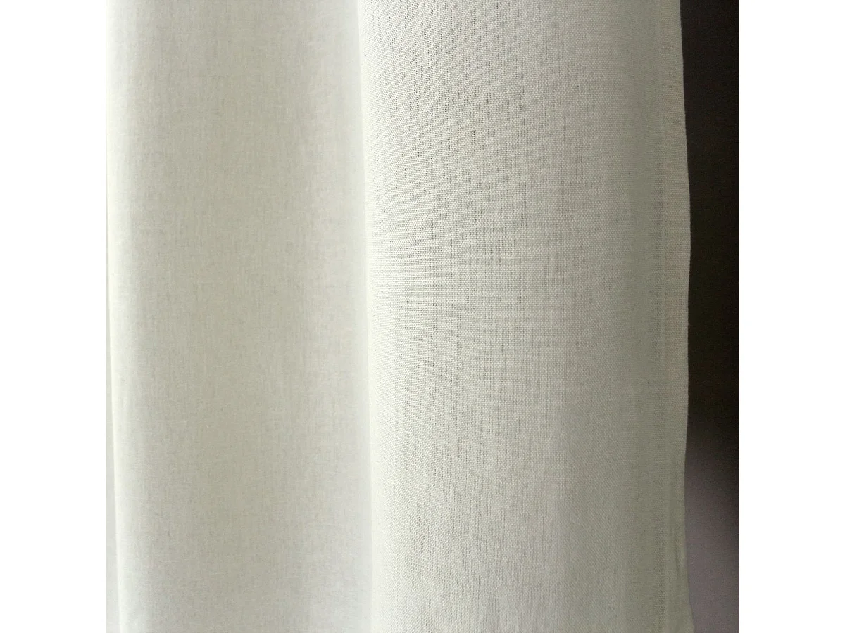 Dekorationsvorhang aus recycelter Baumwolle 135 x 240 cm