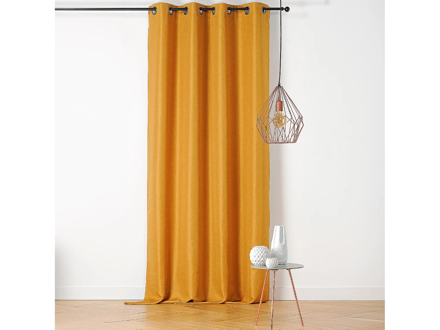 Cortina con Ojales Uni Chic 145 x 240 cm