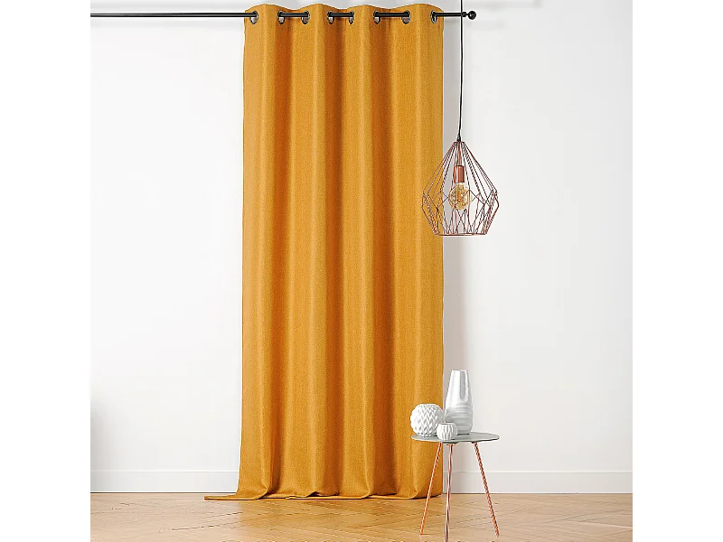 Cortina con Ojales Uni Chic 145 x 240 cm