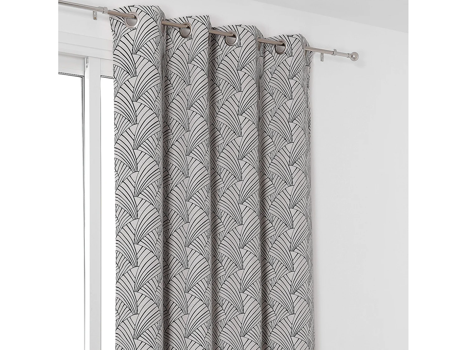 Cortina de mobiliario estampada arte decoración 135 x 250 cm