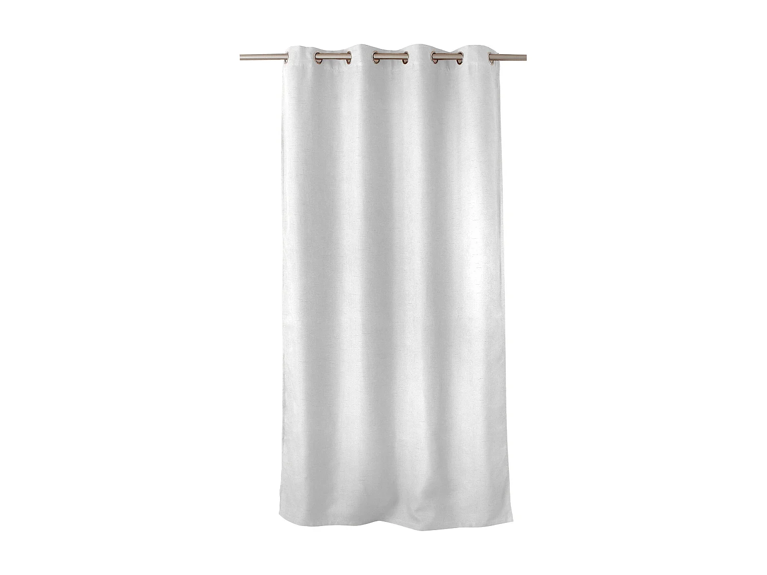 Einfarbiger Verdunkelungsvorhang mit geflochtenem Effekt 140 x 240 cm