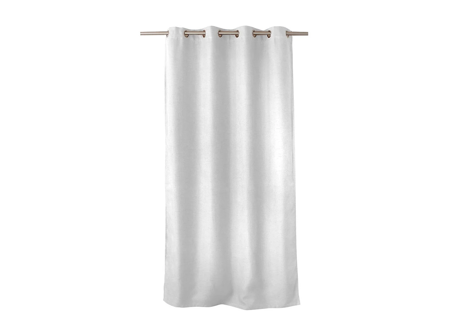 Einfarbiger Verdunkelungsvorhang mit geflochtenem Effekt 140 x 240 cm