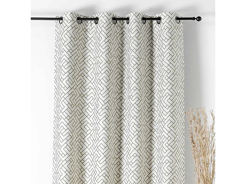 Bedruckter, isolierender und dicker Vorhang 140 x 240 cm