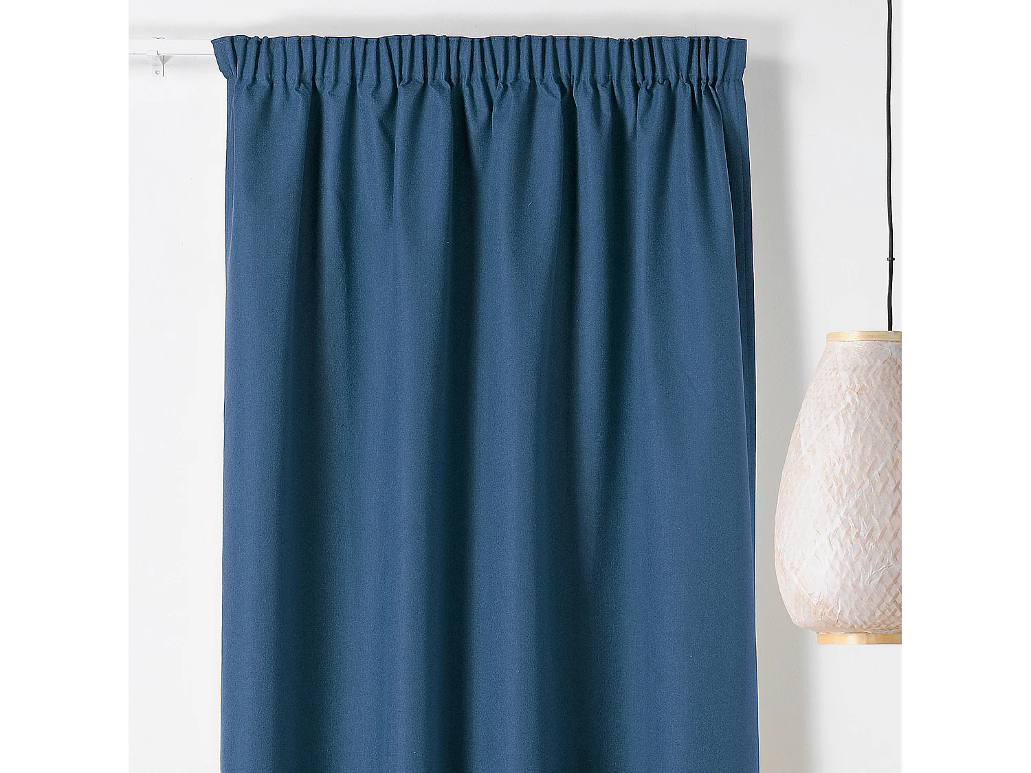 Gardine mit Kräuselband, Verdunkelnd und Chenille-Effekt 135 x 260 cm