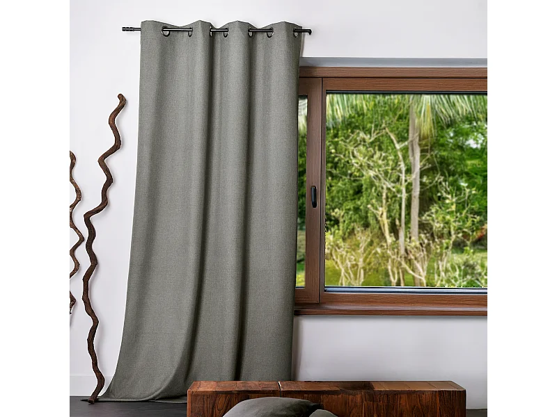 Cortina lisa Oxford 100% opaca 140 x 240 cm