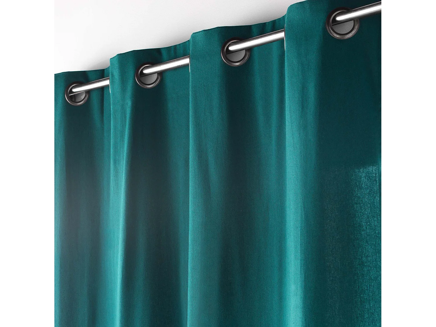 Visillo de decoración de poliéster/algodón reciclado 135 x 260 cm