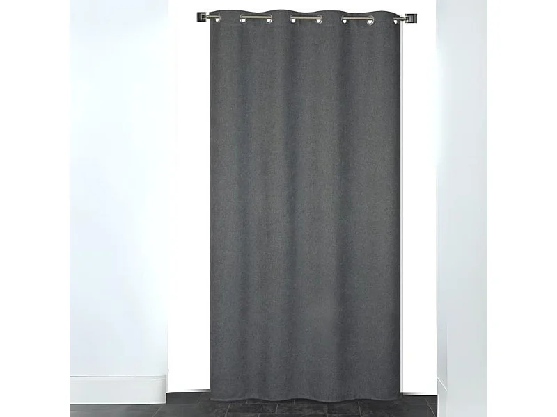 Cortina lisa "aspecto terciopelo" 140 x 240 cm