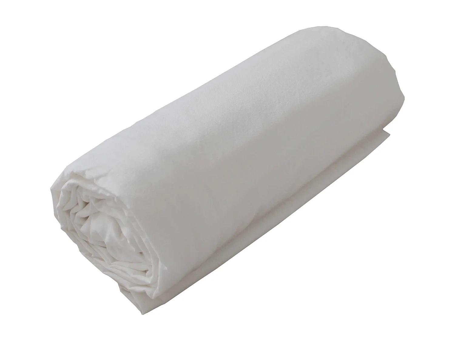 Drap housse en coton Lavé Oekotex