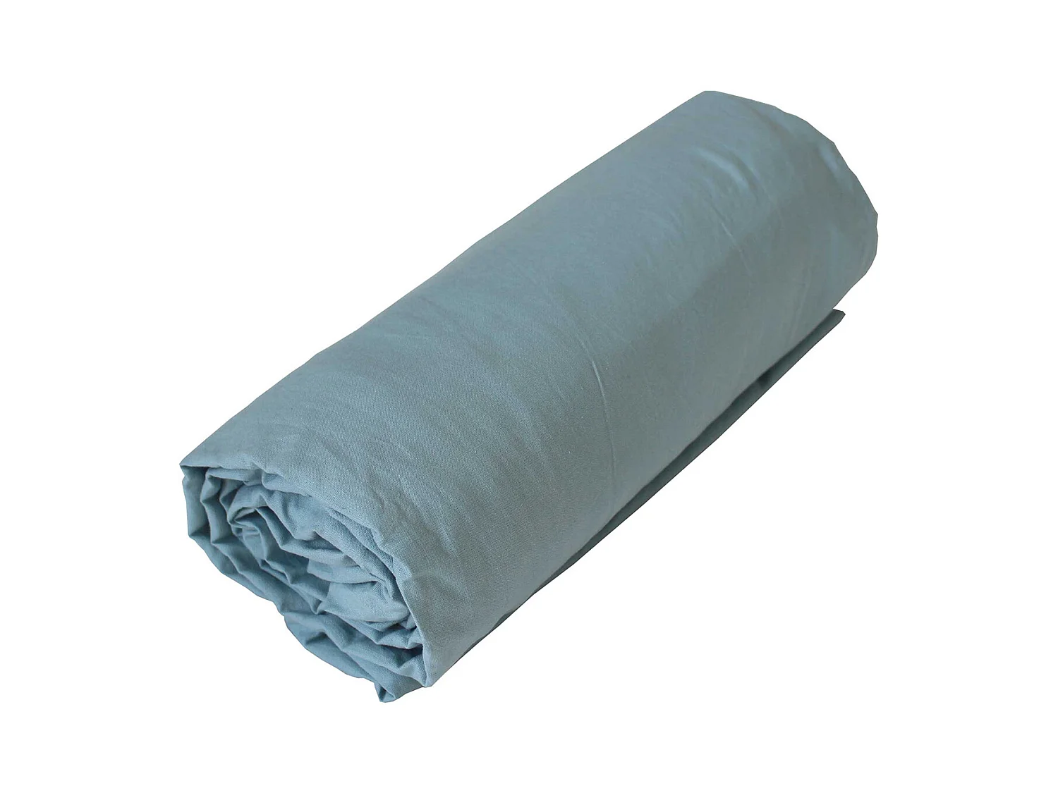 Drap housse jersey uni en 100% coton