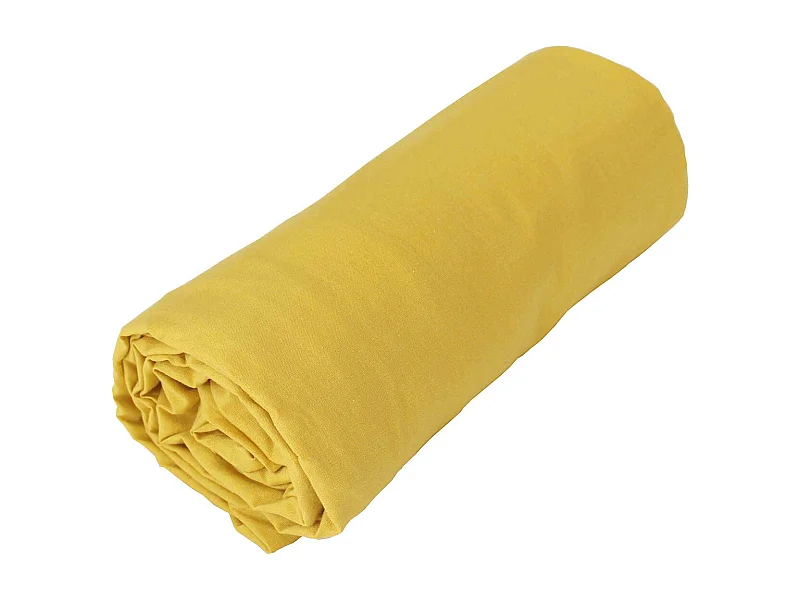 Sábana bajera de punto liso 100% algodón 90 x 190 cm