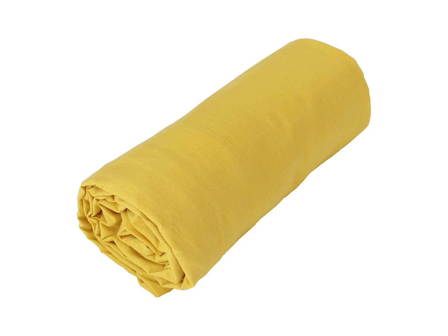 Drap housse jersey uni en 100% coton