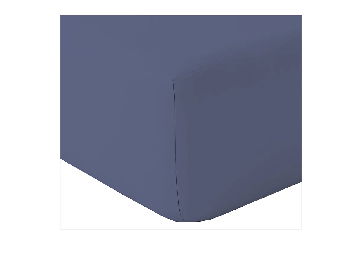 Drap housse en coton Lavé Oekotex