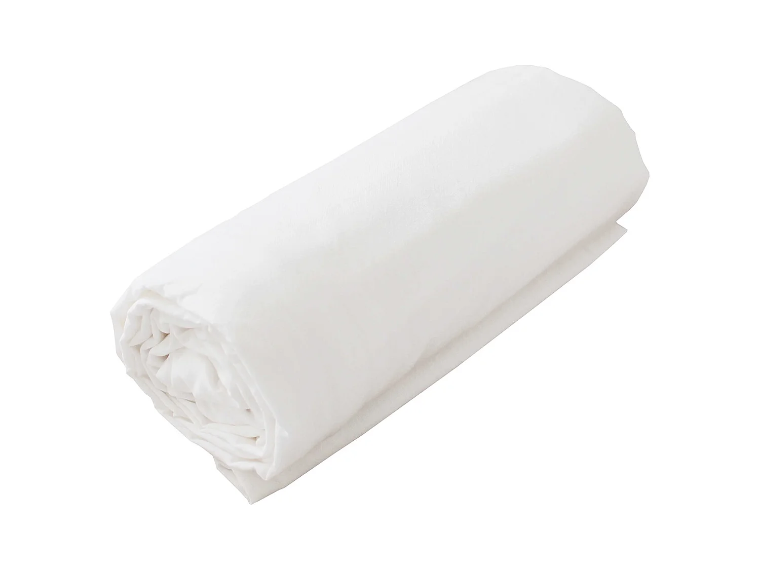 Drap housse jersey uni en 100% coton