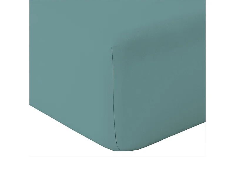 Drap housse en coton Lavé Oekotex