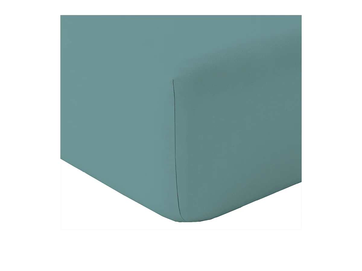 Drap housse en coton Lavé Oekotex