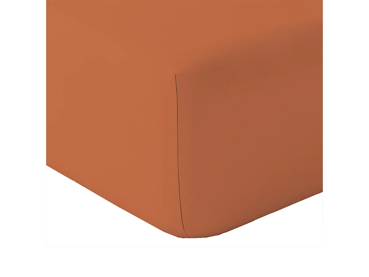 Drap housse en coton Lavé Oekotex