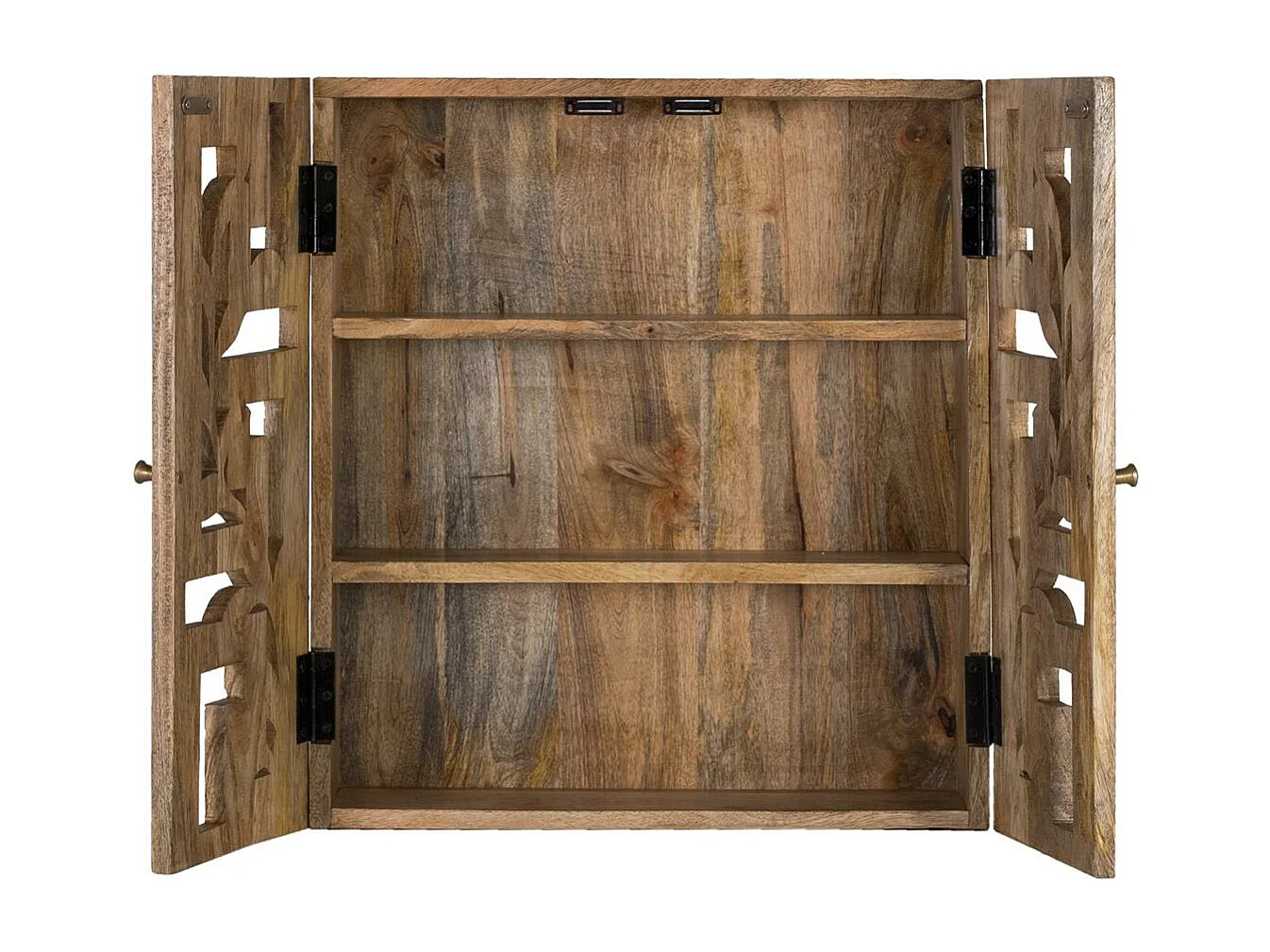 Etagère réalisée à la main en bois de manguier 150cm