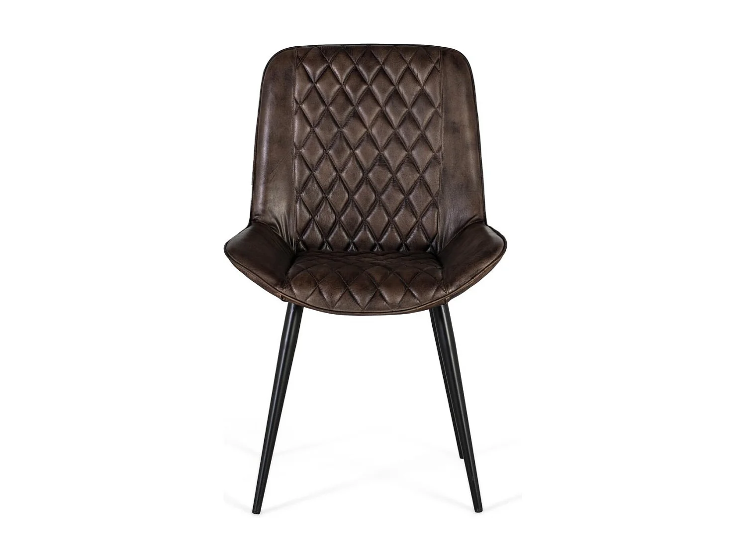 Rembourrée chaise longue van cendré grijs leer