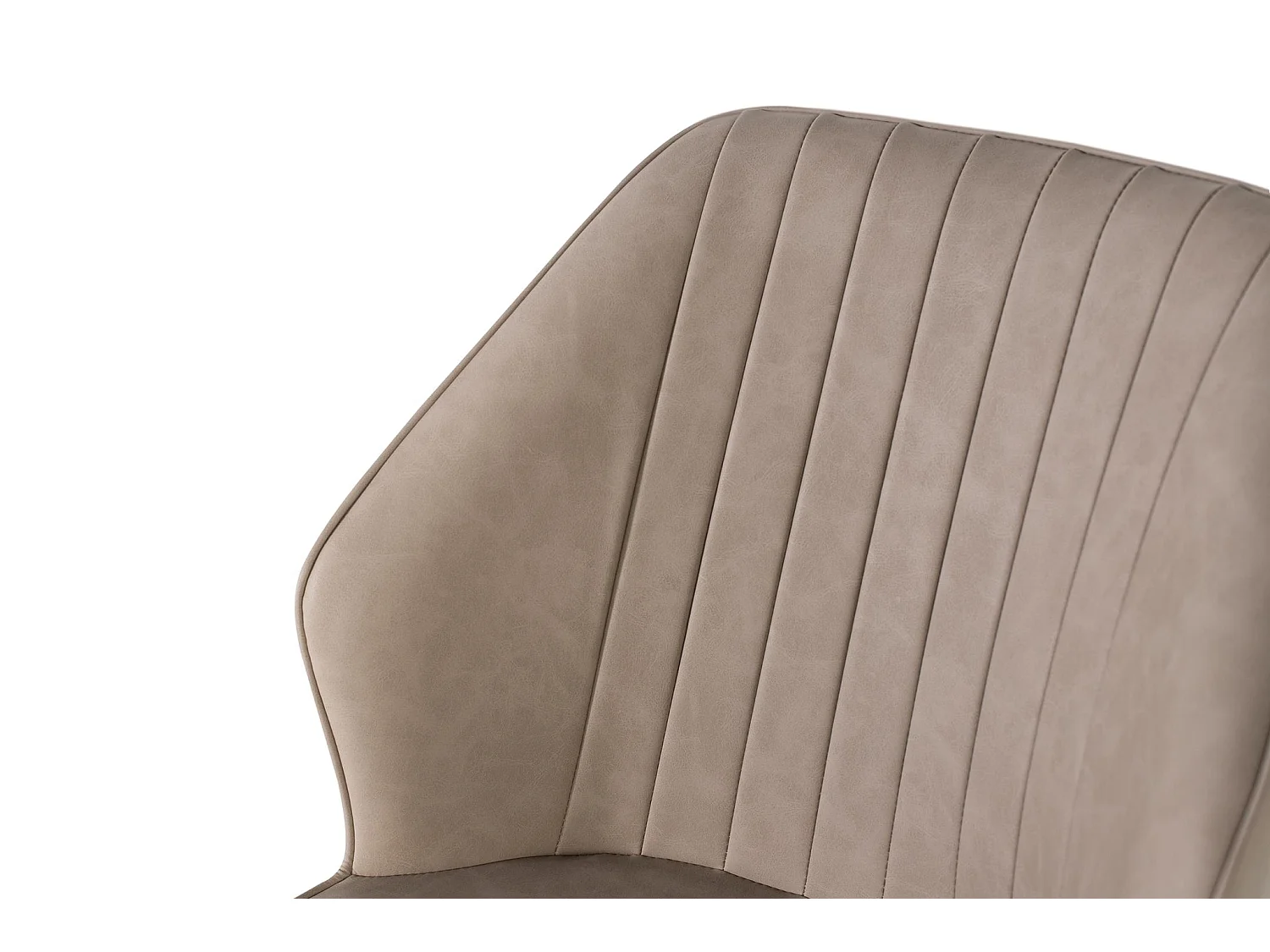 Krzesło tapicerowane PU 48 cm, styl współczesny, 83x48x60