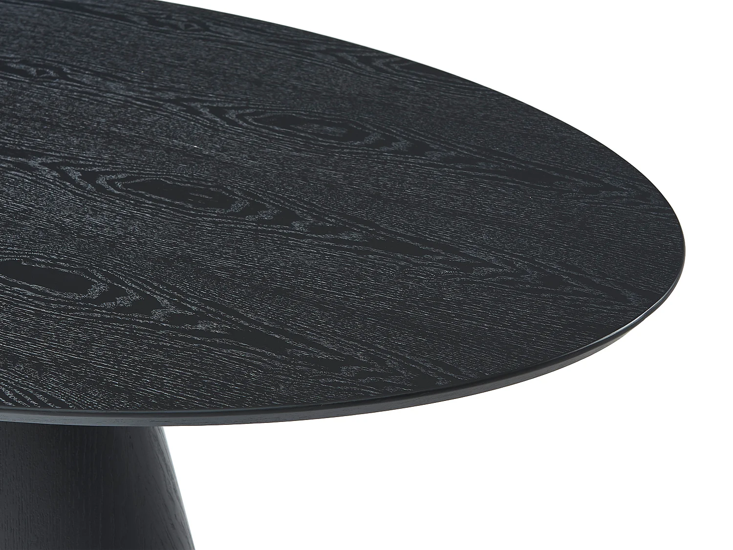 Conjunto mesa ANTELADA + 4 sillas GULSUN - Negro y beige