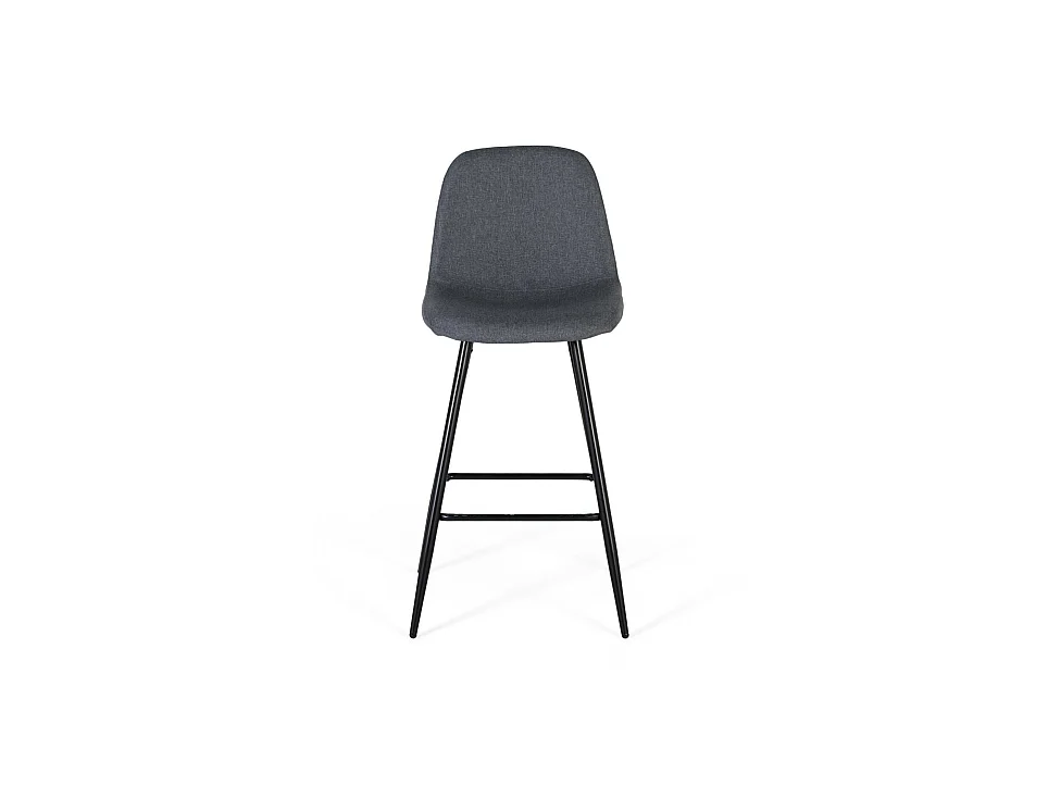 Tabouret en acier 45 cm, style contemporain - 103 x 44 x 45 cm
